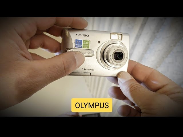 OLYMPUS FE-130, 5.1 MP, OLYMPUS LENS AF ZOOM 6.3-18,9mm 1:3.1-5.9