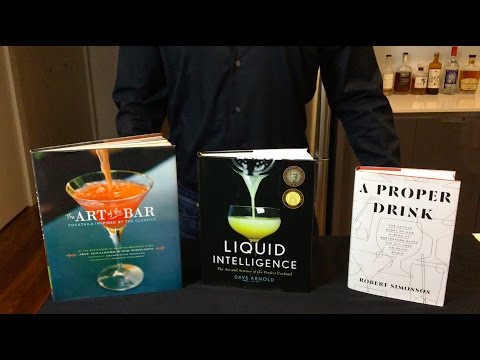 Getting Started - 3 Cocktail Books I Use And Recommend - YouTube