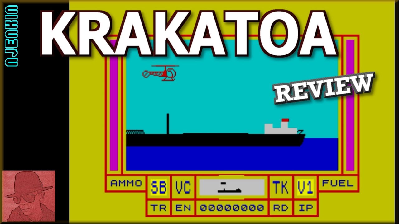 Krakatoa - on the ZX Spectrum 48K !! with Commentary - YouTube