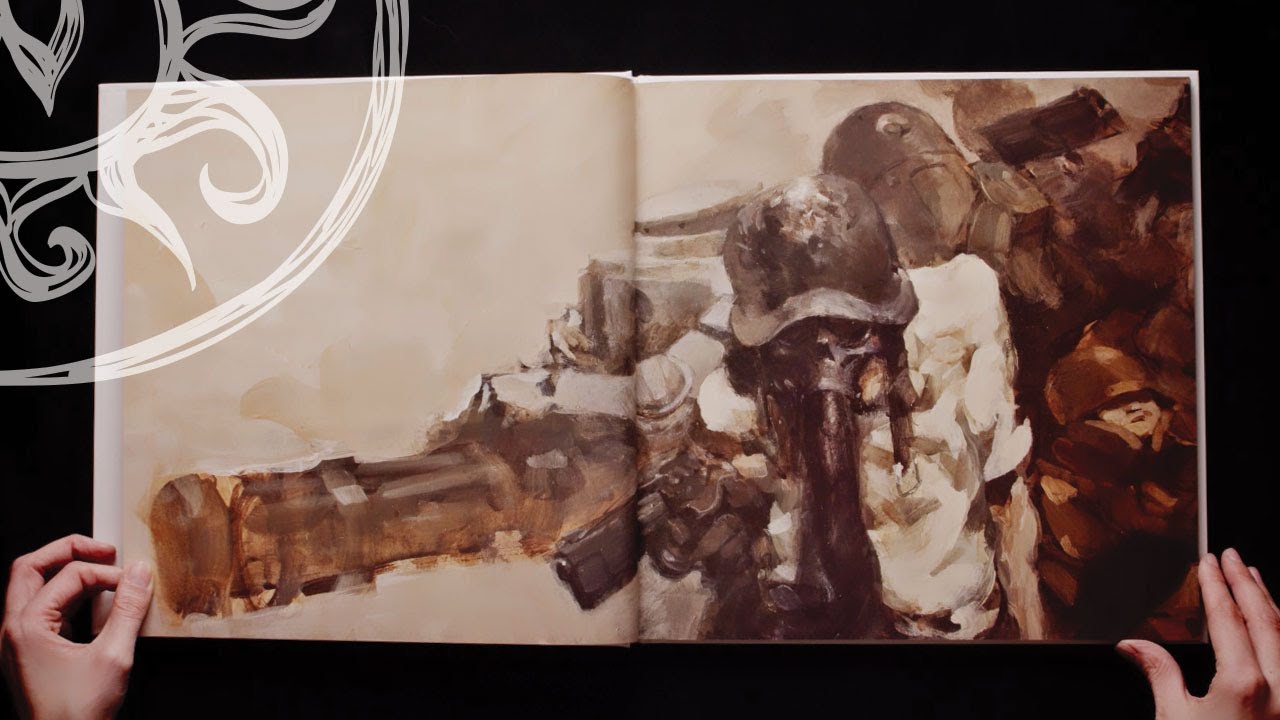World War Robot Ashley Wood Art Book (Complete Book Flip Through