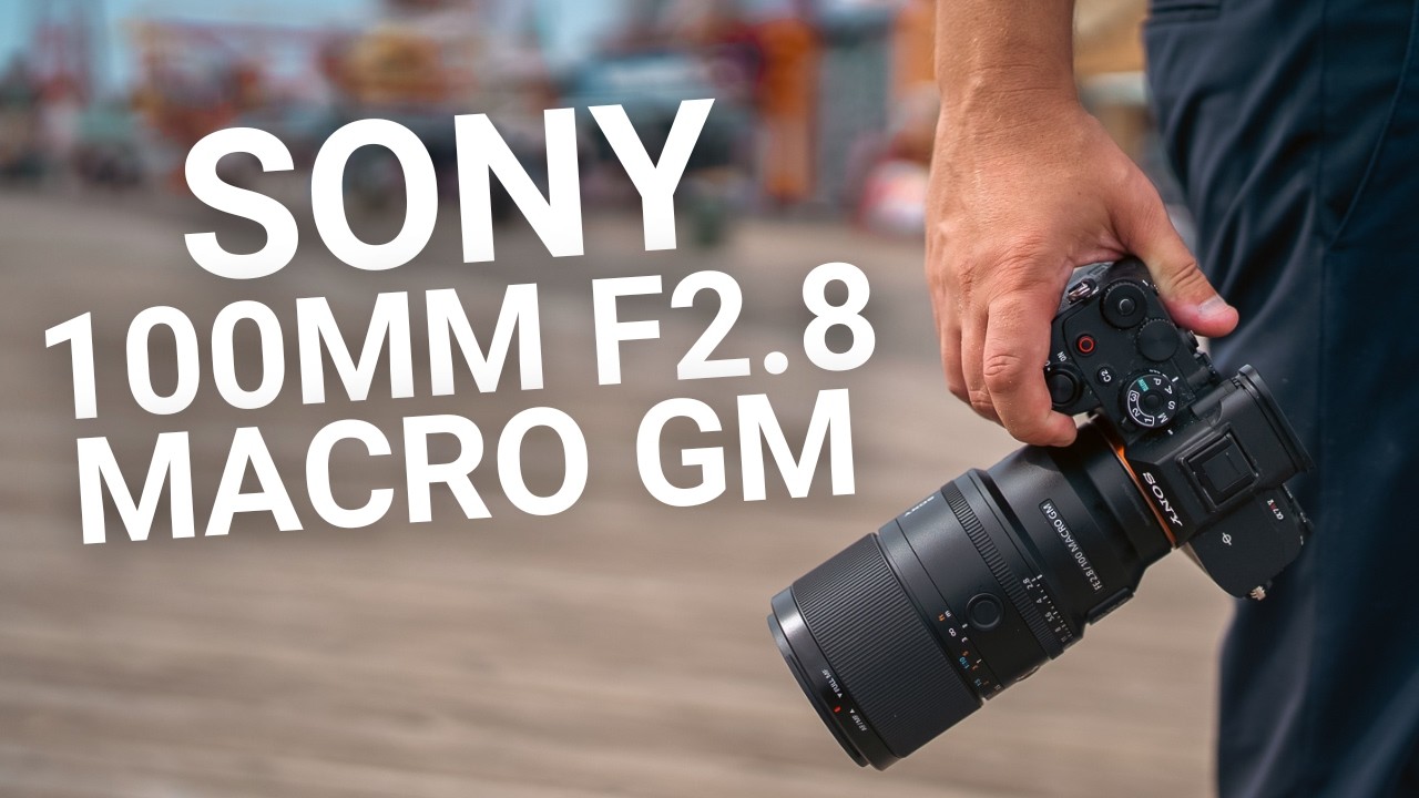 Sony FE 100mm f/2.8 GM OSS Macro Lens, Black SEL100M28GM - Adorama
