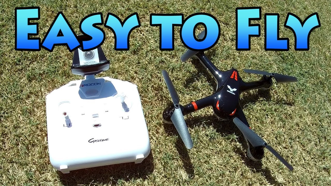 DROCON Cyclone X708W Drone Review 😀 - YouTube