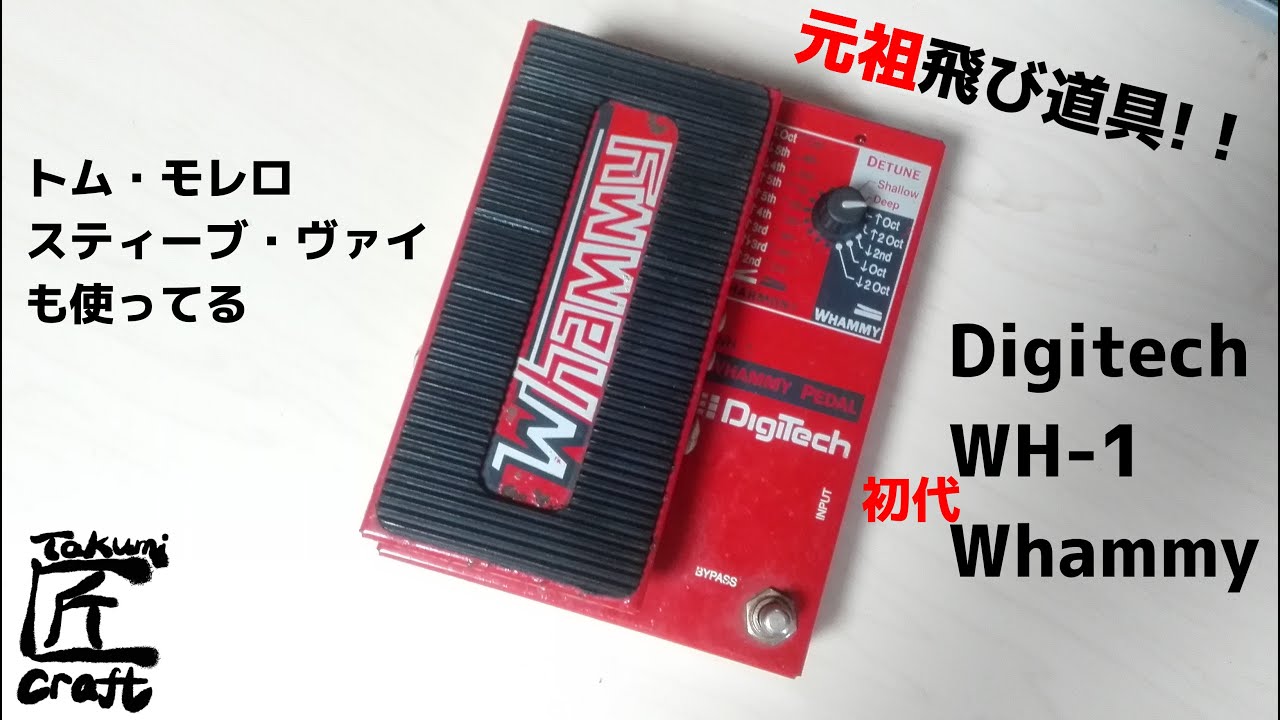 Digitech Whammy 1ST GEN WH-1 Review - YouTube