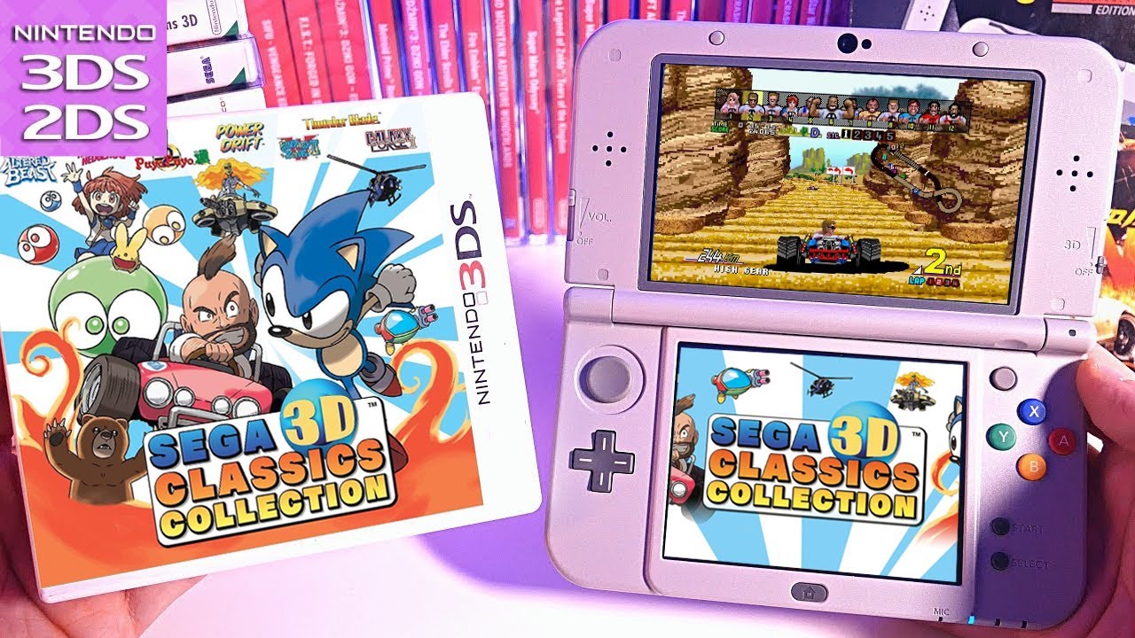 SEGA 3D Classics Collection 3DS NEW Ninendo 3DS XL GAMPELAY - YouTube