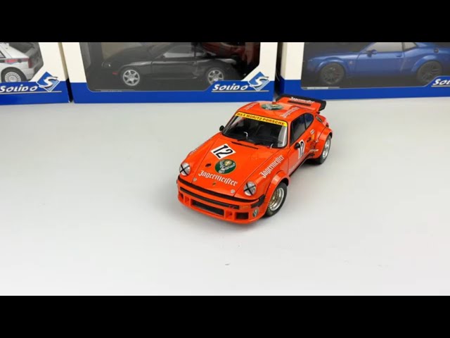 Porsche 934 RSR Jägermeister (1976) 1:18 Schuco 450034400 - Iconic