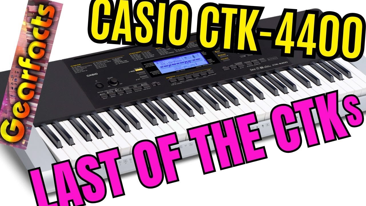 Casio CTK-4400 61-Key Portable Keyboard | Quicklook - YouTube