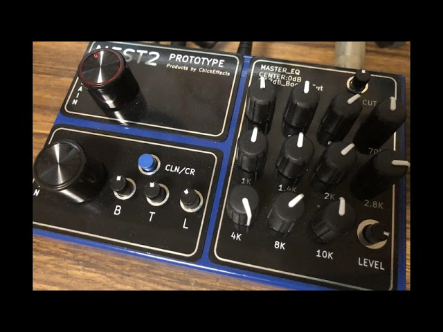 NEST2 プリアンプ (ROCKMAN XPR/SUSTAINOR ライク) テスト1 - YouTube