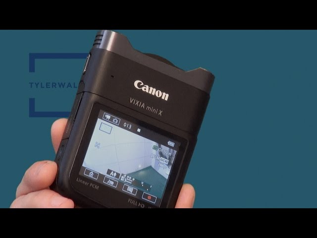 REVIEW: Canon Vixia Mini X for digital journalists - YouTube
