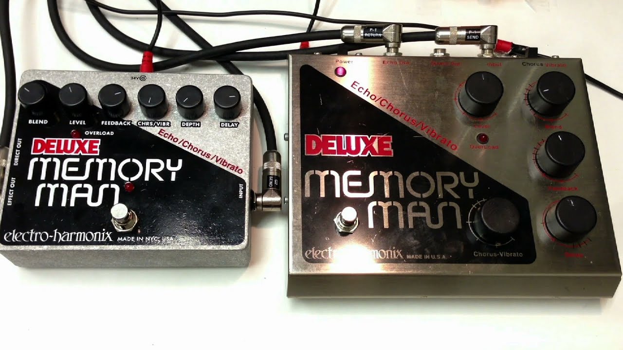 Electro Harmonix Deluxe Memory Man - アナログ・ディレイの金字塔