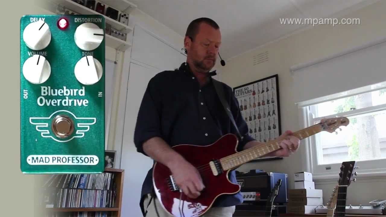 Mad Professor : Bluebird Overdrive/Delay - YouTube