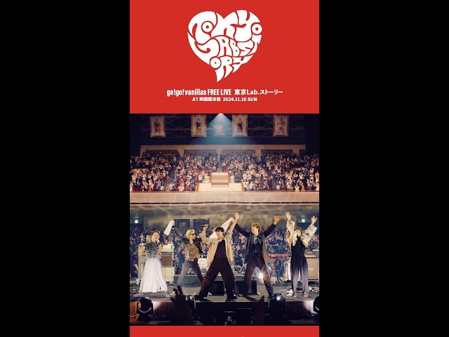 go!go!vanillas - 2024.11.10 両国国技館「東京 Lab. ストーリー
