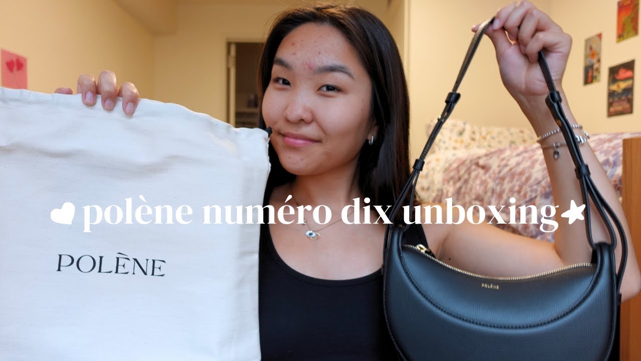 unboxing: black polène numéro dix from a regular user, I'm just a