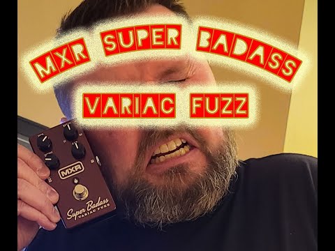 MXR Variac Super Badass FUZZ guitar pedal! Amazing! - YouTube