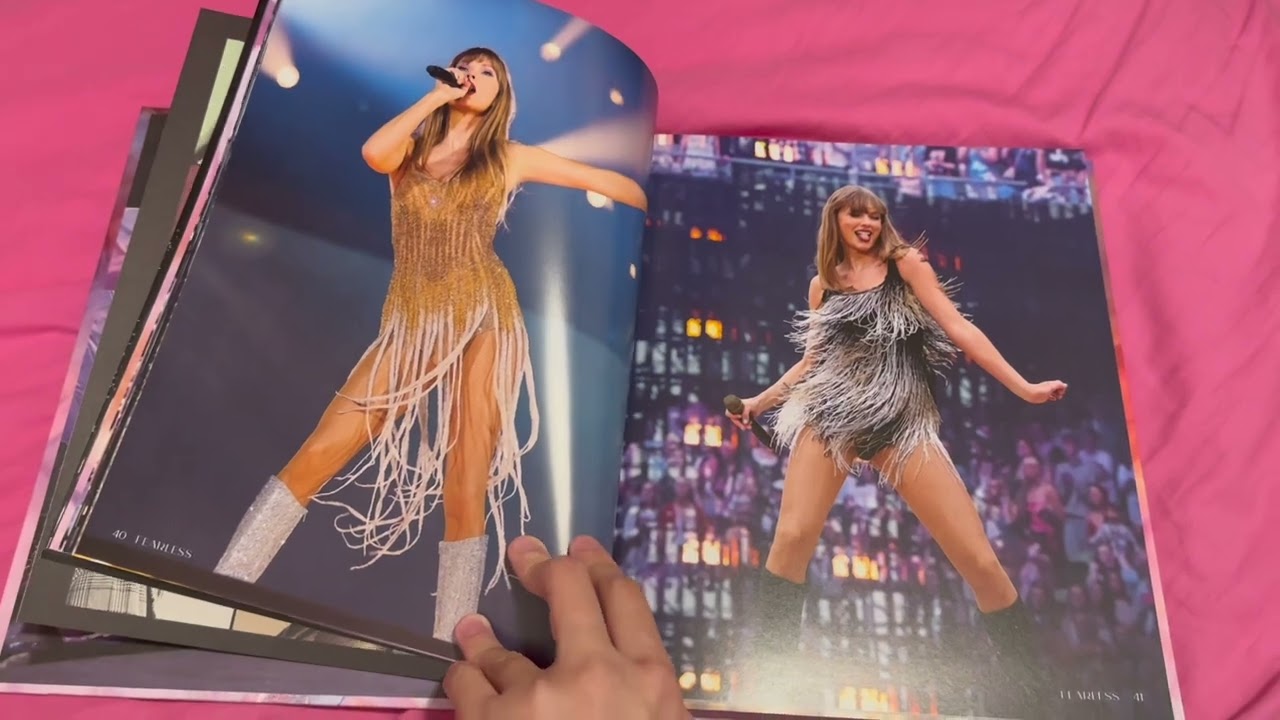Official Taylor Swift The Eras Tour Book Unboxing & Review - YouTube