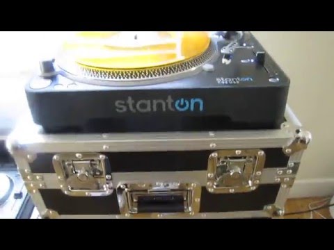 Stanton T. 92 USB Direct Drive Turntable Barely Unboxed - YouTube