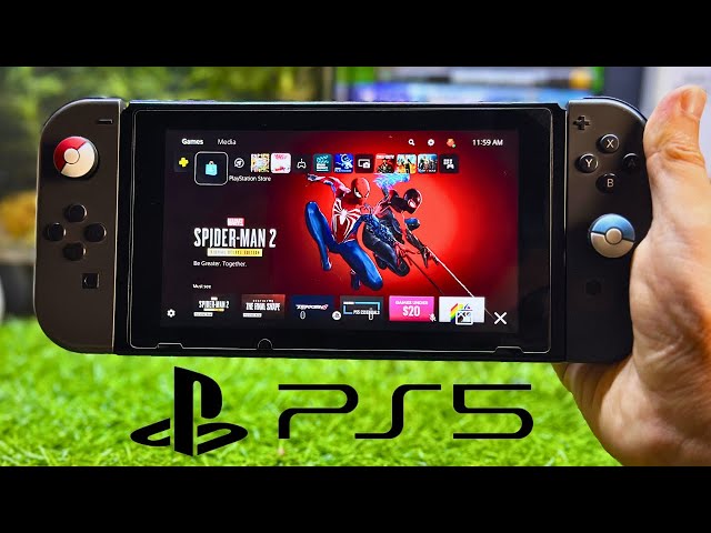 How to Play PS5 on Nintendo SWITCH - YouTube