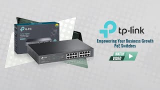 TP Link TL-SG1016PE 16-Port Gigabit Easy Smart PoE Switch with 8