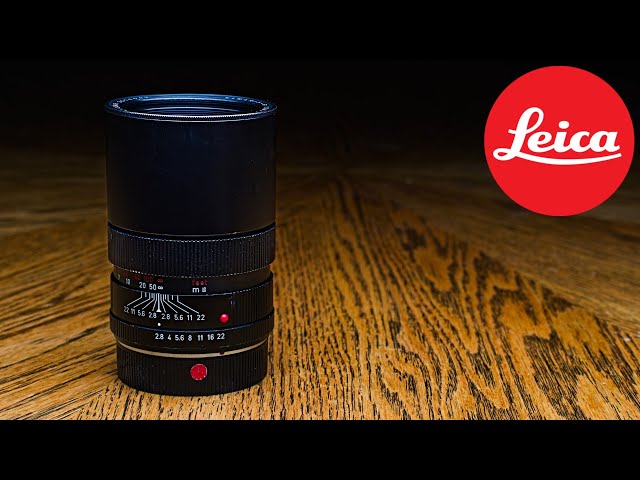 Vintage Lens Review - Leica 135mm f2.8 Elmarit - R lens on the