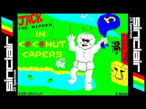 JACK THE NIPPER II - IN COCONUT CAPERS (1987) Walkthrough, ZX