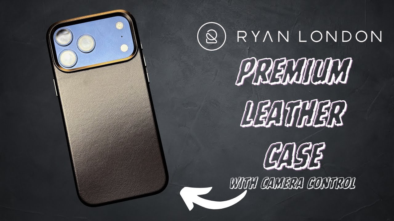 Ryan London Leather Case for iPhone 17 Pro Max Shocked me! - YouTube