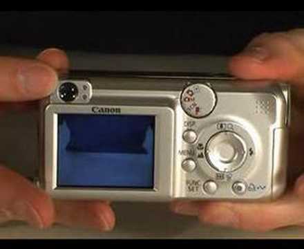 Cameras.co.uk Guide to the Canon Powershot A460 - YouTube