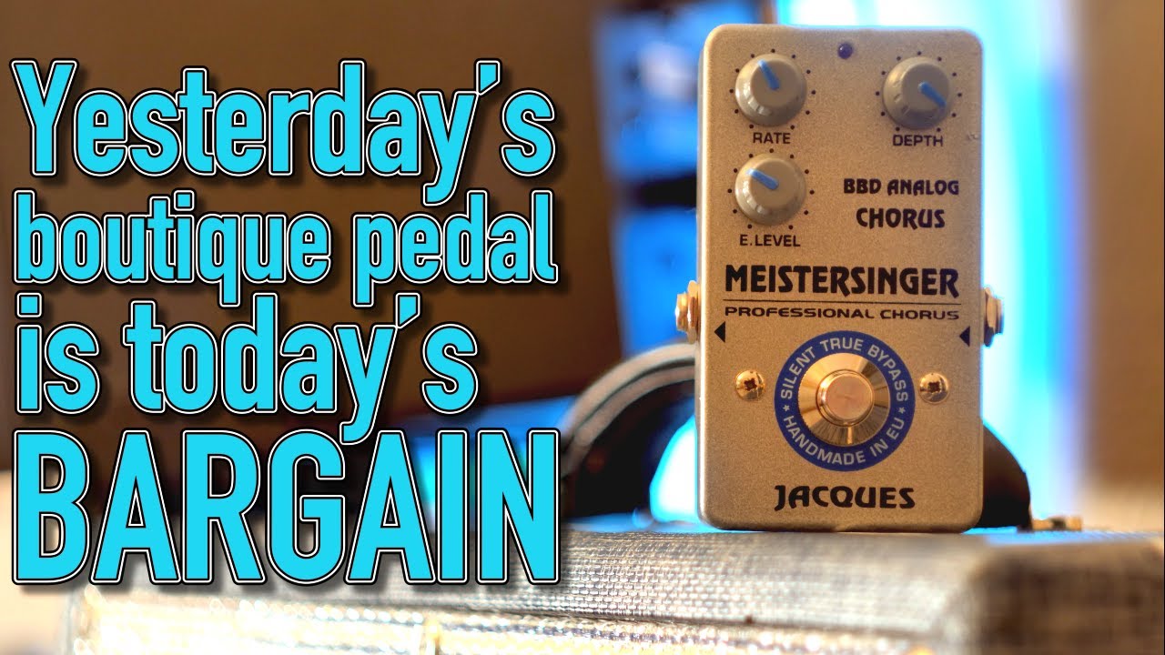 Review Demo - Jacques Effects Meistersinger Analog Chorus - YouTube