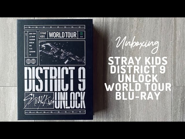 🔥Unboxing Stray Kids 스트레이 키즈 District 9 Unlock World Tour