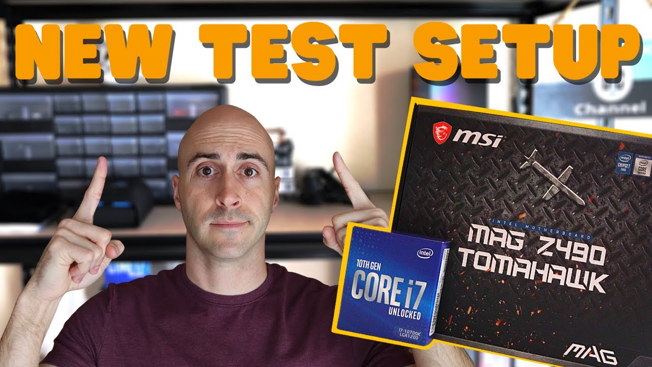i7 10700k & Z490 Motherboard // New Test Setup - YouTube