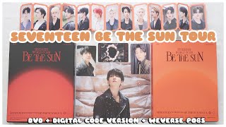 ✨unboxing seventeen be the sun seoul world tour dvd + digital