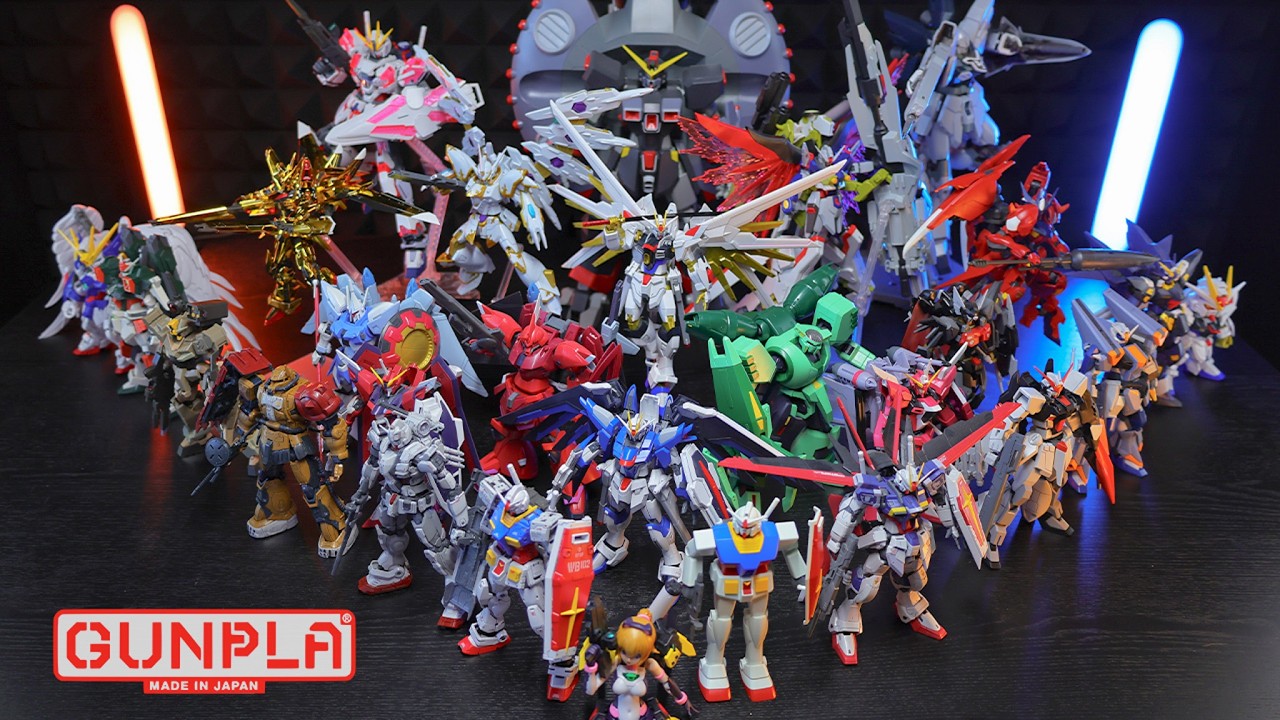 Every Gundam Model Kit 2024 - YouTube