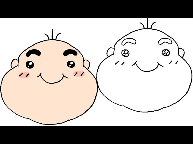 おじゃる丸の金ちゃんの描き方｜How to draw a Kinchan - YouTube