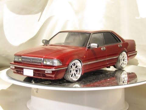 プラモ屋店長が組んでみたレビュー フジミ 1/24 Y31 セドリック