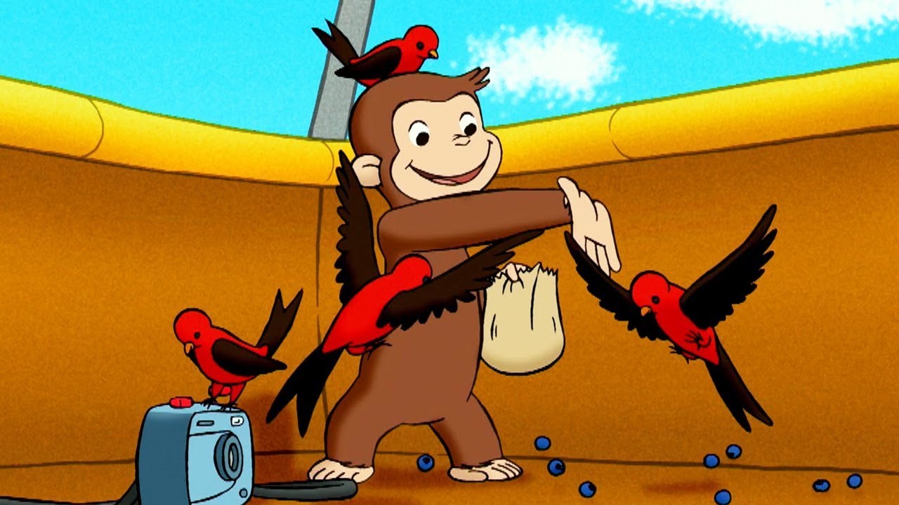 おさるのジョージ 🐵 201 とんでとんで 🐵TVアニメシリーズ🐵シーズン2