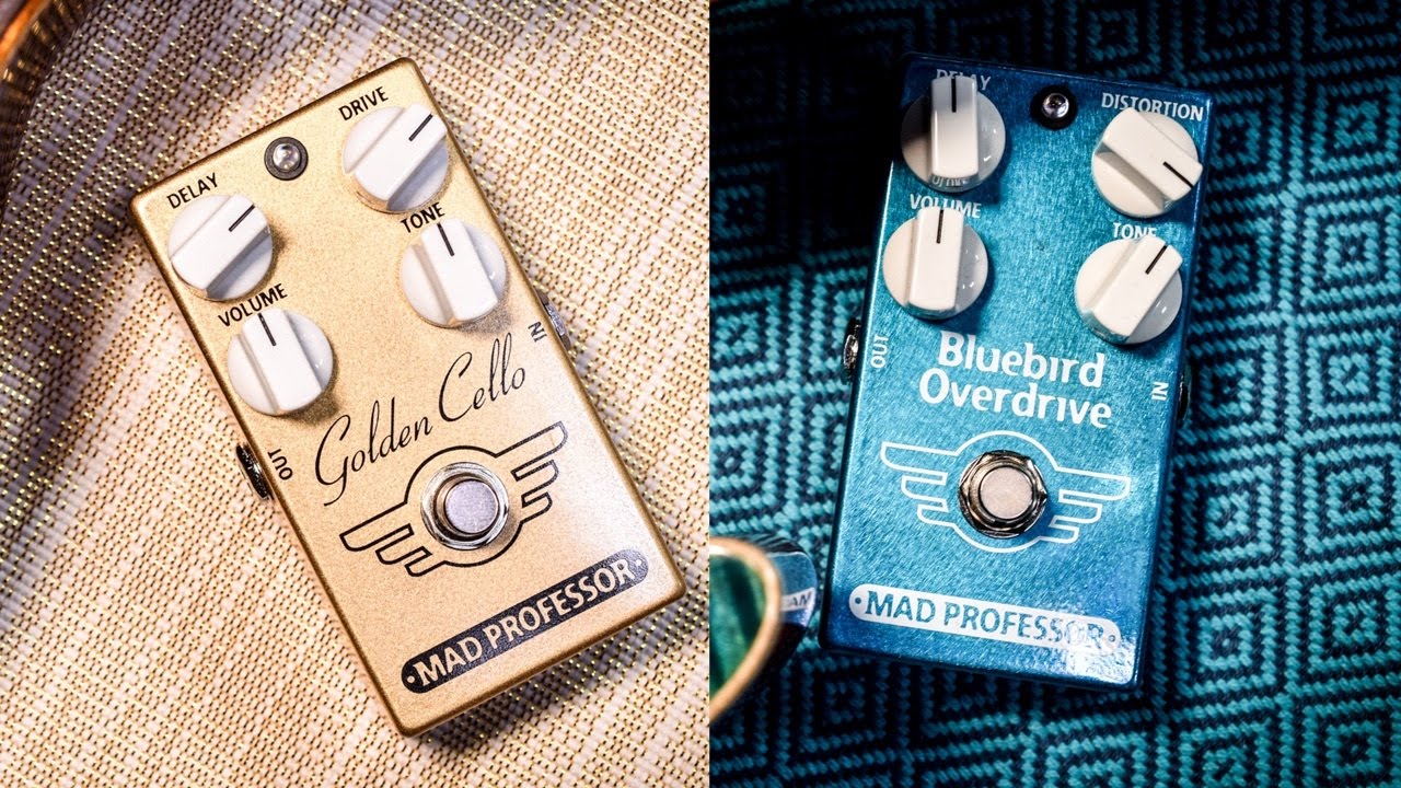 Mad Professor Bluebird Overdrive & Golden Cello - Review - YouTube