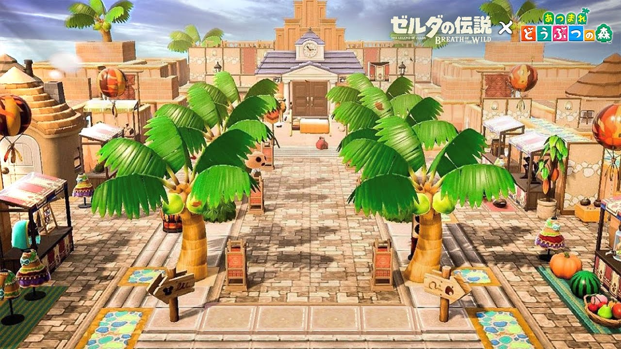 あつ森】ゼルダの世界を完全再現した島が想像以上にリアルすぎるw【島