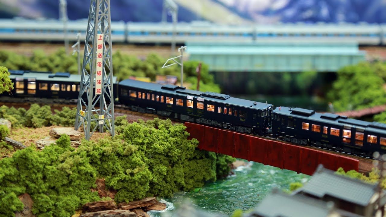 Nゲージ鉄道模型 - MicroAce キハ140系特急「はやとの風」 - YouTube