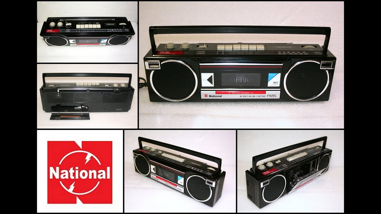 レトロ National GO2 RX−1960 カセットプレーヤー レトロ National