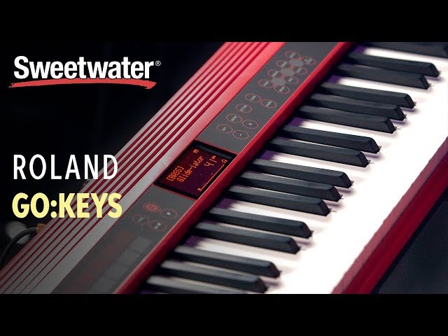 Roland GO:KEYS 61-key Music Creation Keyboard Demo - YouTube