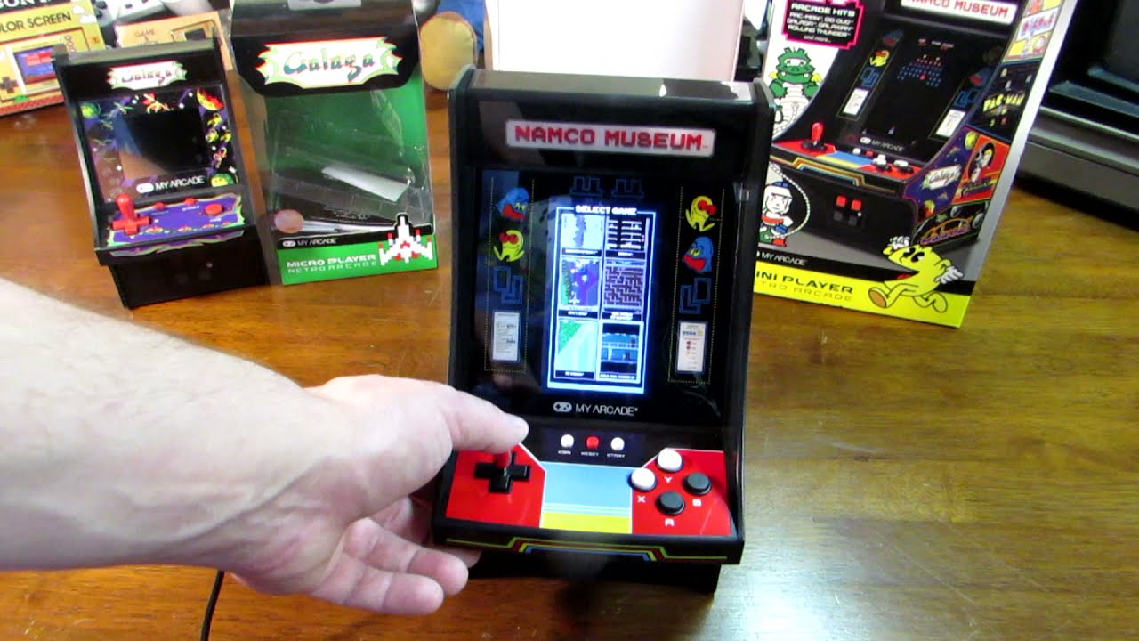 Namco Museum 20 in 1 Mini Player from My Arcade - YouTube