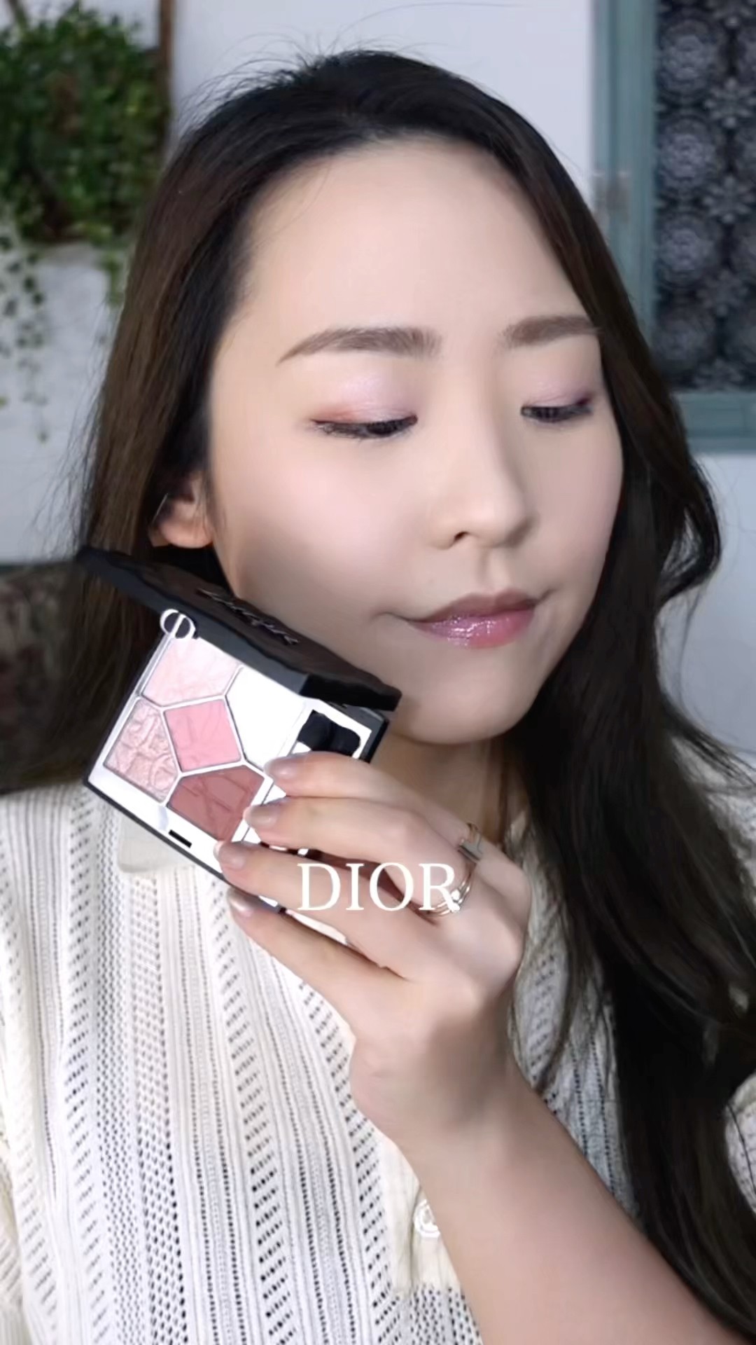 DIOR 限定アイシャドウ ディオールショウサンククルール 857 ローズ