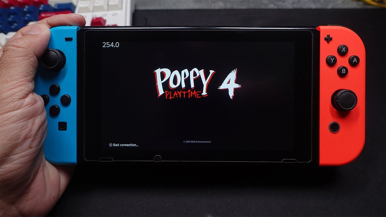 POPPY Playtime Chapter 4 Gameplay On Nintendo Switch - YouTube