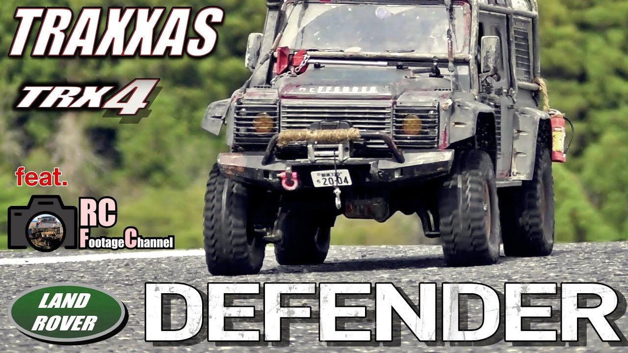 トラクサスTRX4ディフェンダーD110が欲しくなるビデオ WANT TRAXXAS