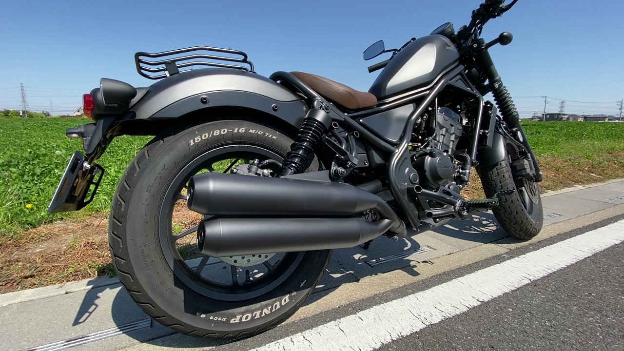 マフラー BEAMS パワーヘッダー W のサウンド① HONDA Rebel 250 S
