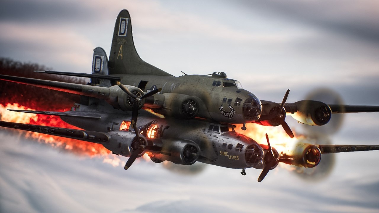 B-17] The history of the B-17, the heavy bomber that bore the fate