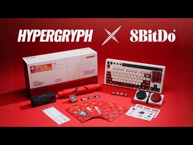 Arknights】 Hypergyph X 8BitDo Collaboration Merch - YouTube