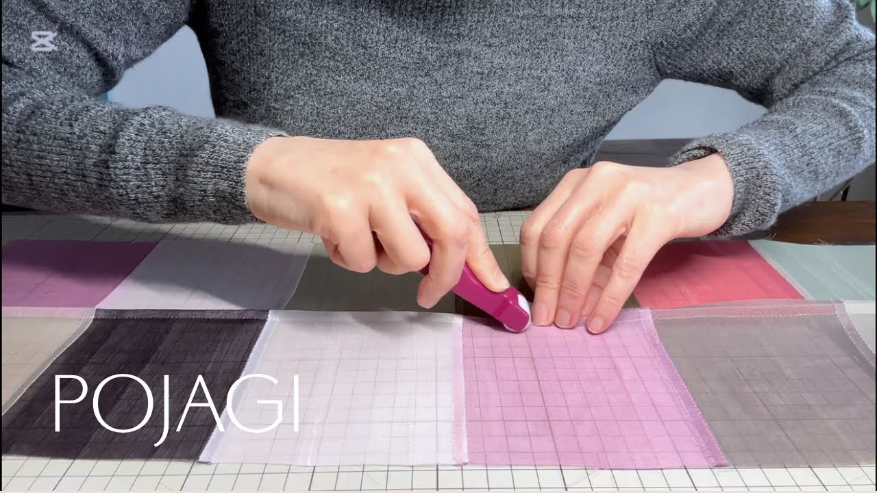 ◇ポジャギ◇縫い語り#2◇「ポジャギ」とは / What's pojagi? - YouTube