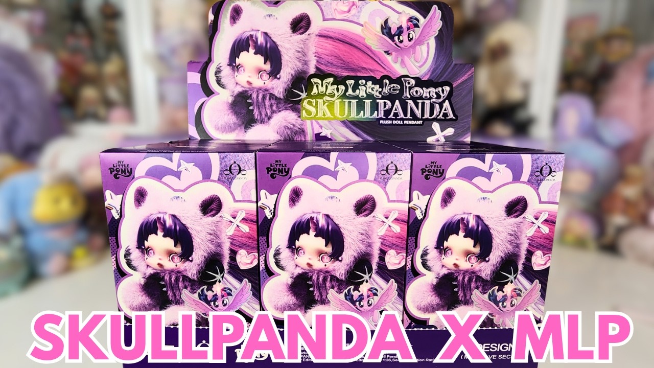 I UNBOXED THE FULL SKULLPANDA X MY LITTLE PONY COLLAB! - YouTube