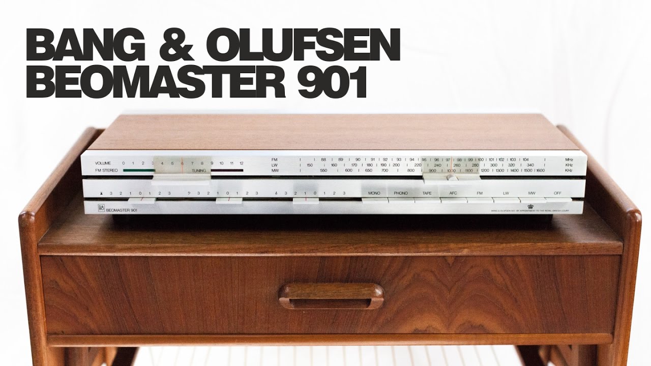 BANG & OLUFSEN beomaster 901 (1972 - 1978) : vintage hifi - YouTube