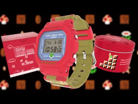 スーパーマリオブラザーズ × G-SHOCK！レトロマリオが可愛いコラボ