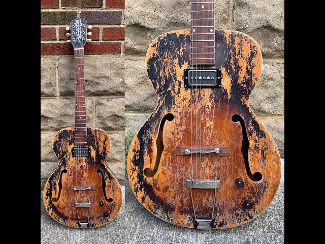 Kay / Old Kraftsman K1 Archtop 1950s - YouTube